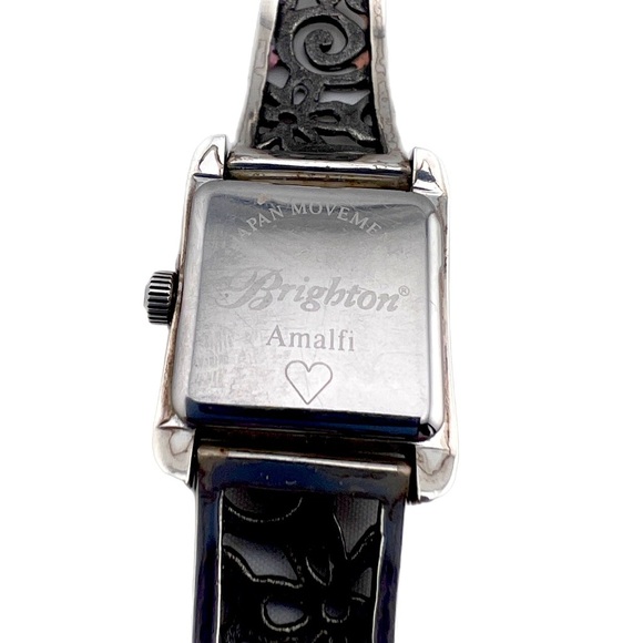 Brighton Amalfie Watch Women  Retired Design Rare  (Silver plated) New Battery - Picture 4 of 7